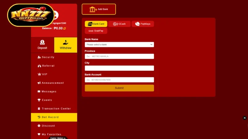 Clear Step-by-Step Directions for a Successful NN777 Cashout